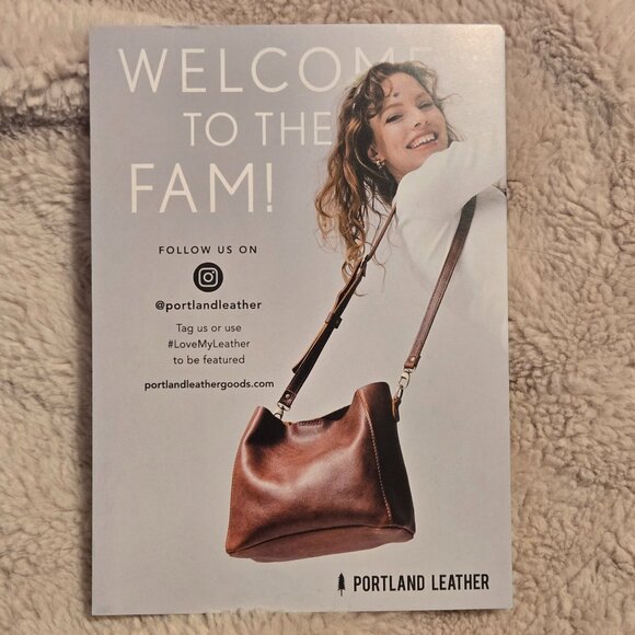 PORTLAND LEATHER GOODS | Classic XL Messenger Bag *BRAND NEW* - Picture 15 of 16